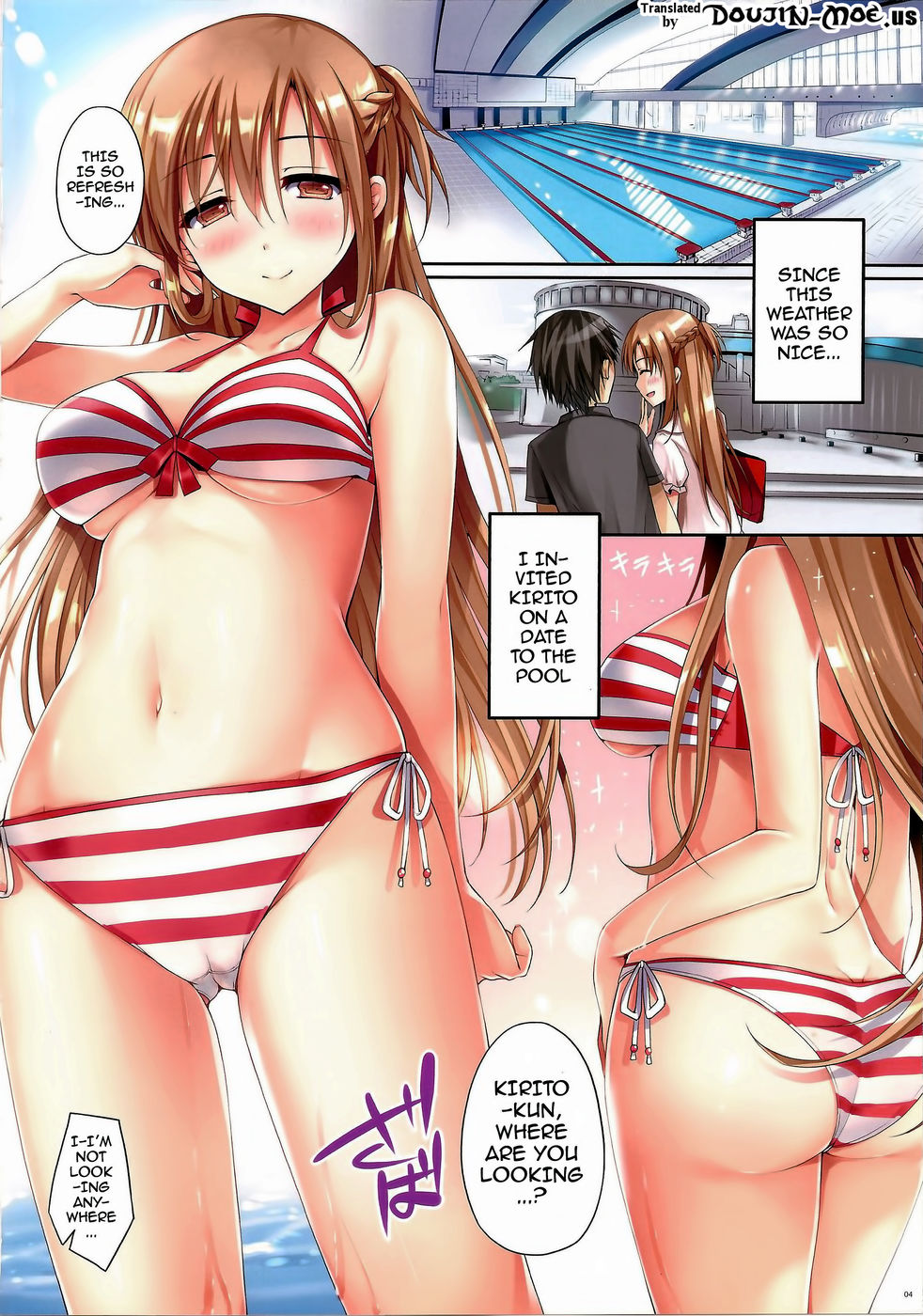 Hentai Manga Comic-Cumming Inside Asuna 100% Raw-Chapter 1-3